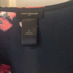 Ann Taylor floral dress with slits on each side.